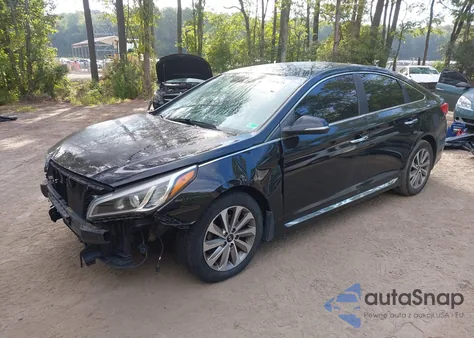 2016 Hyundai Sonata Sport from USA, damaged, VIN 5NPE34AF9GH284703